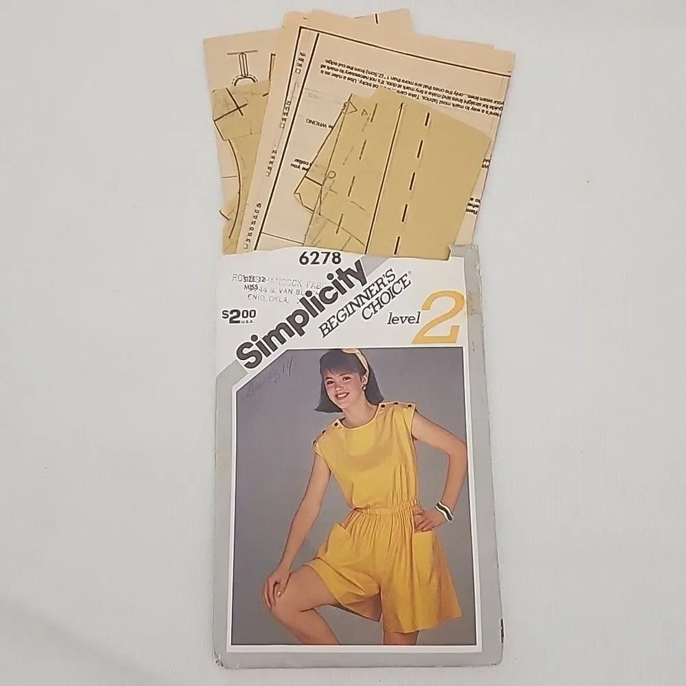 Sewing Pattern 6 SIMPLICITY (5998, 7071, 9942, 6427, 8387, 6278) 1 McCall's 3479